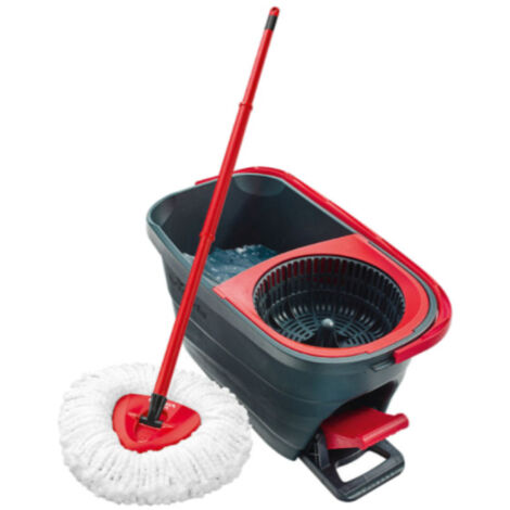 Ensemble Seau Et Balai Pack Turbo Smart 166140 - Vileda