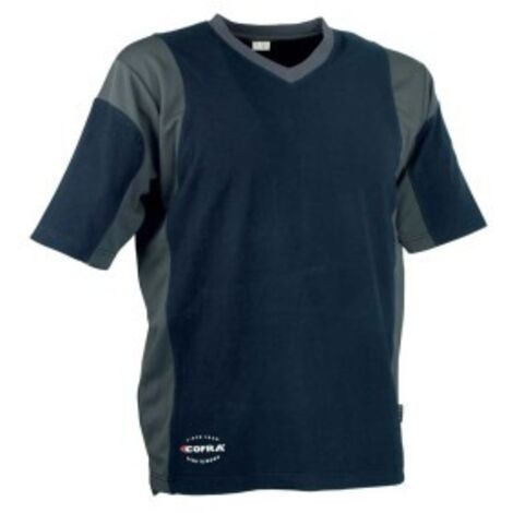 T-shirt java bleu marine / gris fonce taille m (1/3)