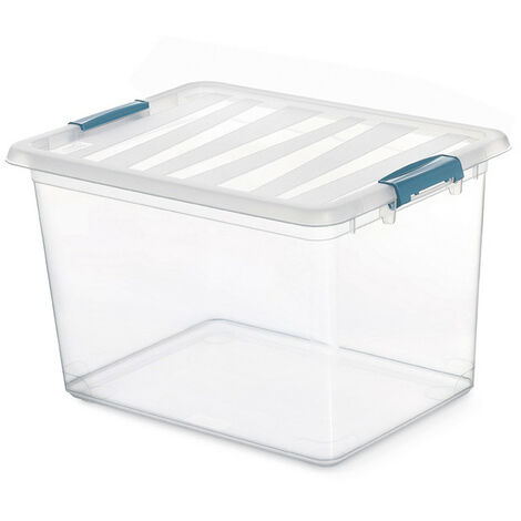 Boîte de rangement daitsu Katla 20 litres transparent 39x29 cm (1/2)