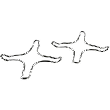 Lot de 2 grilles de bruleur pour appareil de cuisson Fackelmann Tecno (1/2)
