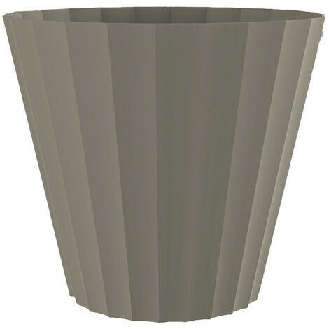 Pot d'injection Doric Color taupe Ø32x29cm (1/2)