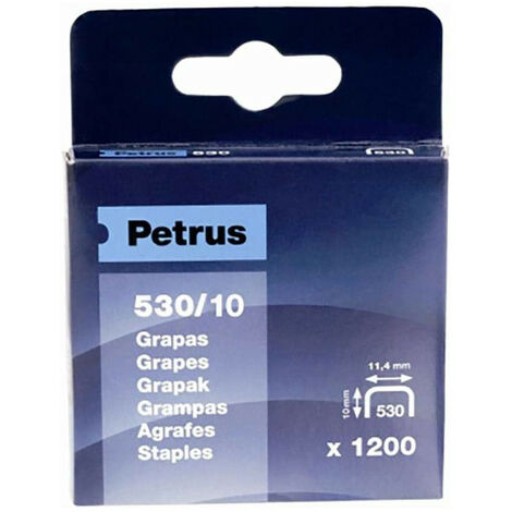 AGRAFES 530/10MM. 1200 PC (1/2)