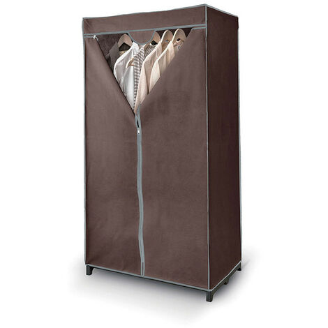 Armoire penderie en tissu 75x50x145cm