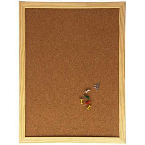 Panneau Liège Q-connect 40x30cm Panneau D'affichage En Liège Avec Cadre Bois - Q-connect (1/2)