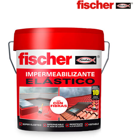 Etanchéité, 4l, terre cuite, avec fibres  Fischer 548713 (1/5)