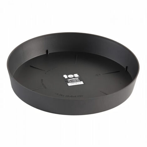 Plat d'Injection pour Pot 28x4,4cm Couleur Anthracite (1/2)