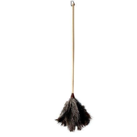 Plumeau D'autruche Avec Long Manche En Bois N°2 2109 11,3x2,5x73,5cm Barbosa - Universal (1/2)