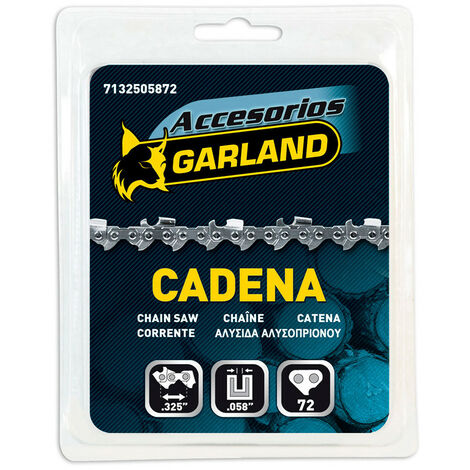 Garland 8414218005672 Chaîne Tronçonneuse 50 cm Métallique (1/3)