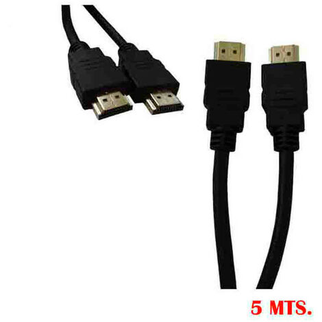Câble Hdmi Supra Doré 5m Transmission Vidéo Et Audio Hd Fiable - Logilink (1/2)