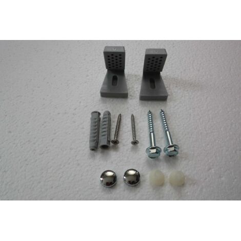 Fischer – Fixation de lavabo 18652 – Kit complet avec chevilles SX et vis inox – Montage rapide et flexible – Résistance à la corrosion