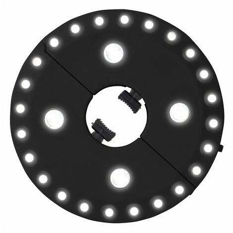 Lumières Pour L'intérieur Du Parasol ø16cm à Piles: 4xaa (non Incluses) (1/2)
