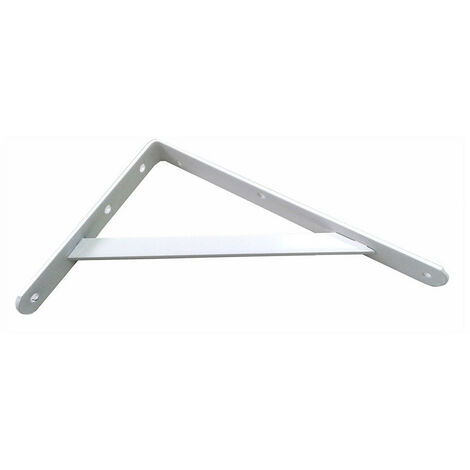 équerres Acier Blanc Fortex Support Mural Robuste Et Discret - Fepre (1/3)