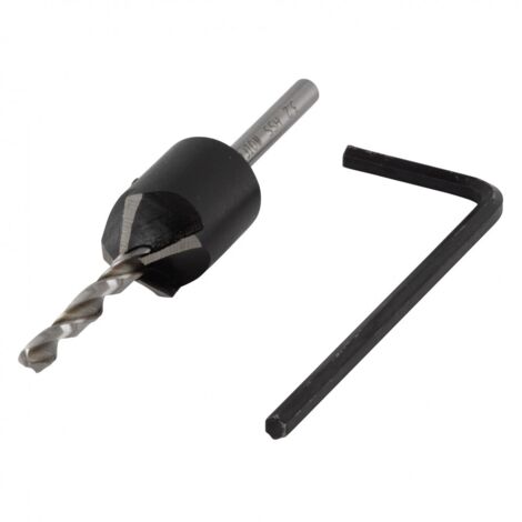 Wolfcraft – Fraise pour perceuse multimatériau 3,2 mm – Perçage et fraisage précis – Acier pour bois dur et plastiques – Longueur 12 mm (1/5)