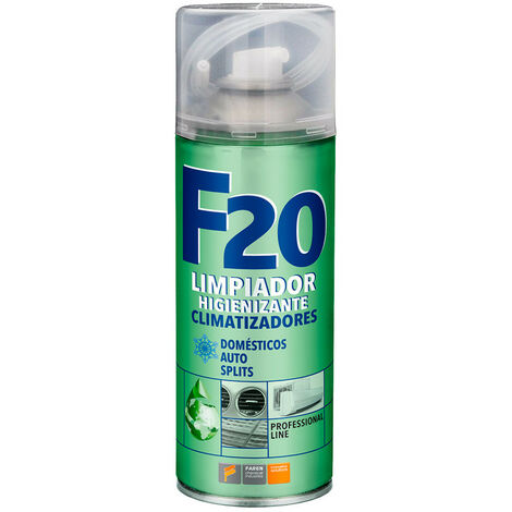 Nettoyant climatiseur dégraissant désinfectant 400ml – Élimine bactéries et moisissures – Neutralise les odeurs – Pour unités intérieures – Faren