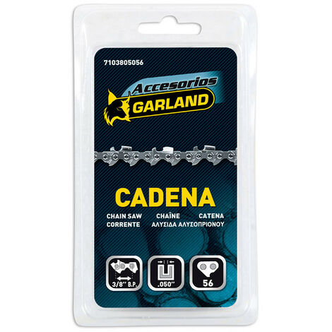 Chaîne Tronçonneuse Garland 16'' 56 Maillons Coupe Précise Et Durable - Garland (1/3)