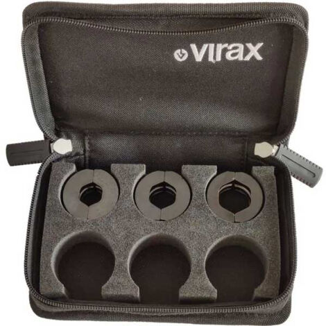 Virax – Malette insert R 1/4-3/8-1/2-5/8 – Acier haute résistance 33 HRC – Précision de sertissage pour cuivre frigorifique (1/3)