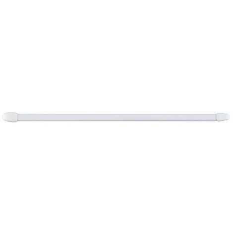 Support de rideau plat 11mm 30-45cm blanc (2 unités) Cintacor - Storplanet (1/4)