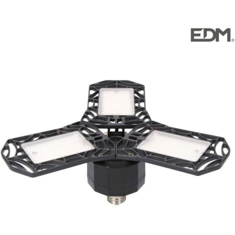 Ampoule Led E27 Leaf 60w Edm éclairage Led Puissant 6000lm, Lumière Froide 6500k - Edm (1/5)
