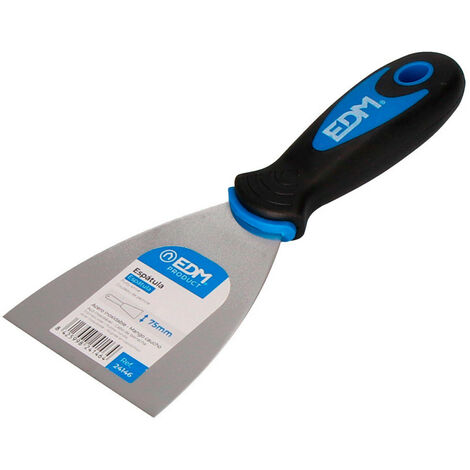 Spatule professionnelle EDM - acier inoxydable - 75 mm - 24146