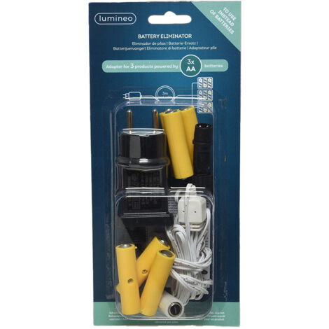 éliminateur Batterie 3v Lumineo Alimentation Continue Pour Appareils 3xaa - Lumineo (1/4)