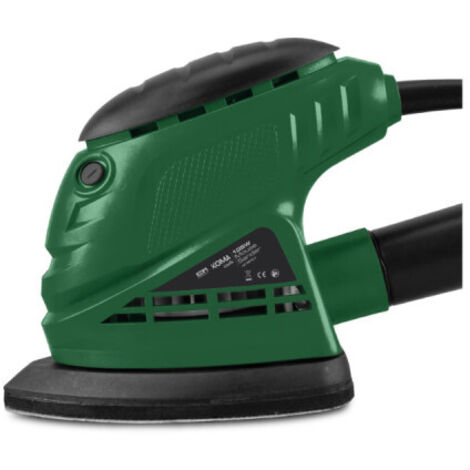 Ponceuse triangulaire 105W – Vitesse réglable jusqu'à 12000 tr/min – Pour ponçage précis bois et plâtre – Câble 2m – Koma Tools (1/7)