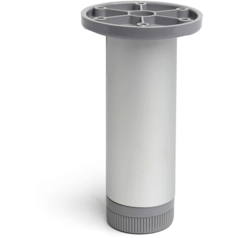 Pied Cylindre Aluminium Anodisé Mat Design Moderne, Robustesse Et Finition élégante - Rei (1/4)