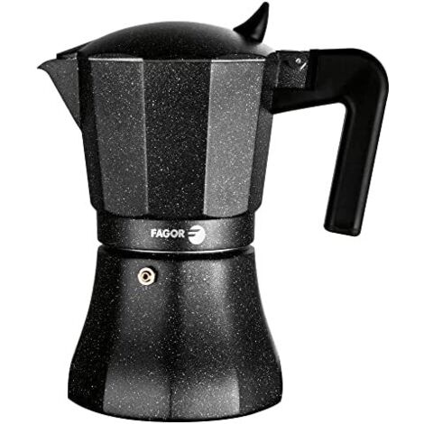 Cafetière Tiramisu 3 Tasses Aluminium 3004, 3 Tasses, Moka - Fagor