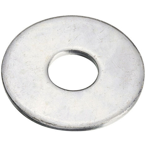 Boîte de 50 rondelles plates larges en zinc 10,5x30mm fadix (1/3)