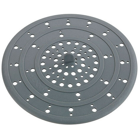 Wenko – Filtre de vidange en silicone 53011100 – Ø12cm – Flexible et durable – Retient débris pour évier propre – Lot de 6 pièces
