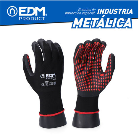 Gants de Travail Professionnel Enduit En Nitrile Taille 8 - 48 Paire