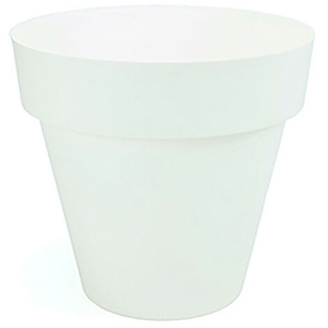 Pot De Fleurs Couleur Blanche ø14cm (1/3)