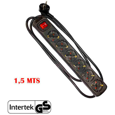Multiprise 6 Prises Schuko Edm 6 Prises Schuko Avec Interrupteur Intégré - Edm (1/3)