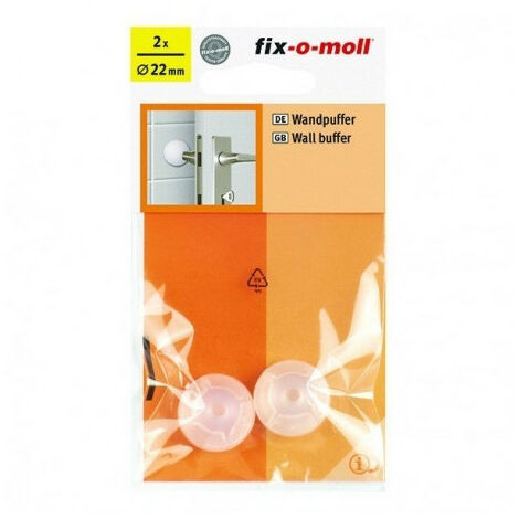 Fix-o-moll 2 Protections Murales Adhésiveso22mmtransparent - Fix-o-moll (1/2)