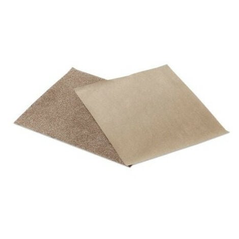 PRIMEX - 50 feuilles Papier de verre grain 120 - Feuilles souples