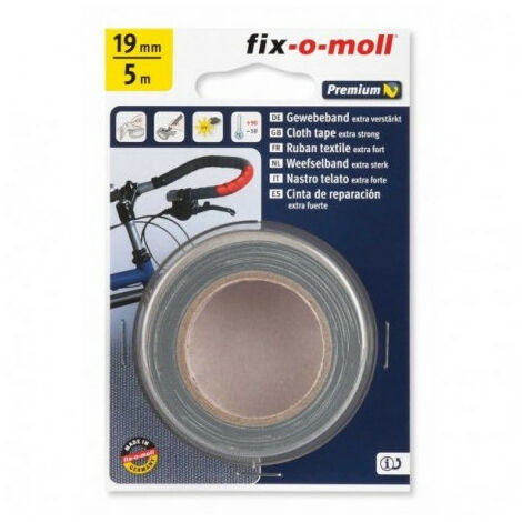 Fix-o-moll Adhésif Tissé5mx19mmblanc - Fix-o-moll (1/2)
