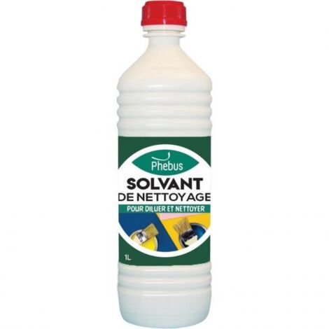 Solvant de nettoyage bouteille 1L - PHEBUS - 322 150 (1/2)