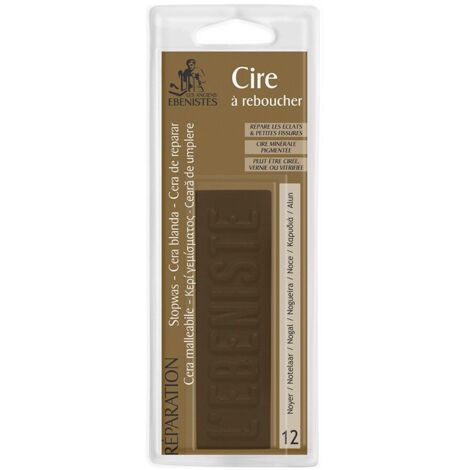 CIRE À REBOUCHER NOYER - Les anciens ébénistes (1/4)