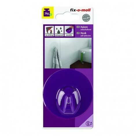 Fix-o-moll Crochet Repositionn68mmviolet - Fix-o-moll (1/2)