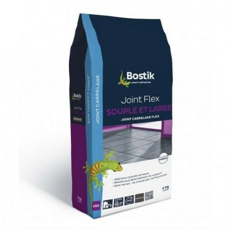 BOSTIK Joint flex 5kg gris anthracite - BOSTIK