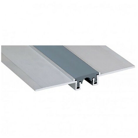 Couvre-joint de dilatation en aluminium incolore 3m – Double perçage pour finition esthétique – Protection contre les dommages - Dilatationaluincolore3mdoubleperce20b330b3ref (1/2)