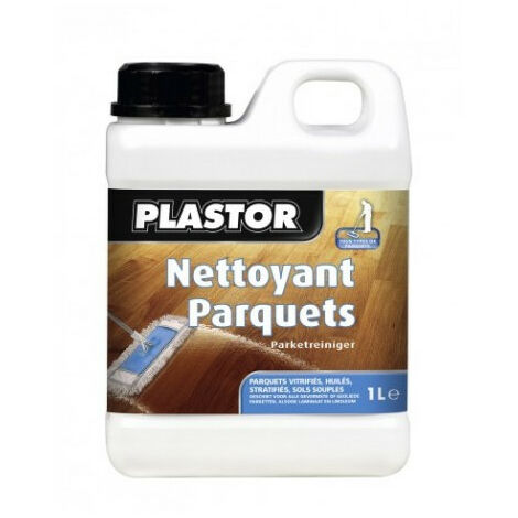 Plastor – Nettoyant doux concentré 1 L – Pour parquet, stratifié et carrelage – Empêche saleté et poussière – Odeur fraîche (1/2)