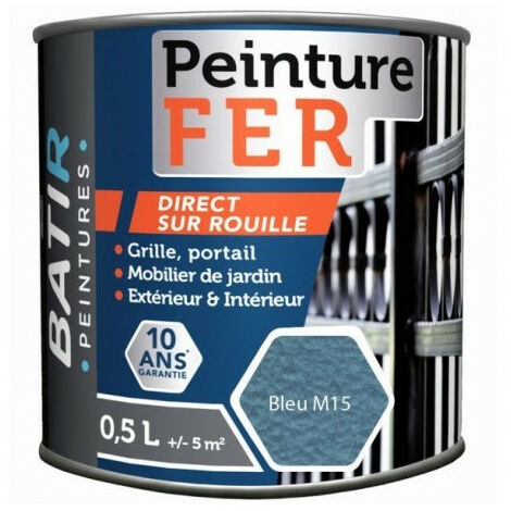 Peinture Batir Fer Martelé 2.5 Litre Metal - Batir (1/2)