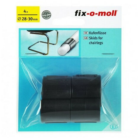 Fix-o-moll Embout De Chaise Tubulaireo2426mm4emboutstubulairesnoir75mm - Fix-o-moll (1/2)