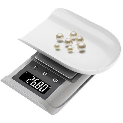Mini balance numérique, Petite balance de cuisine, jusqu'à 200 grammes, Précision