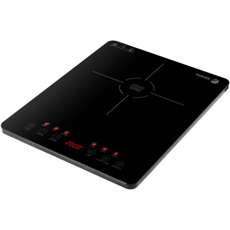 Plaque Induction Lexie 2000w, Portable, Sécurité Enfant - Fagor (1/5)