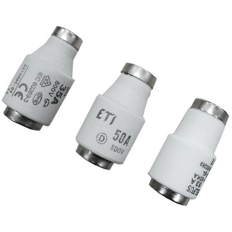 Fusible Diazed Do3 35a Protection électrique Fiable à Haute Capacité - Df Electric (1/3)