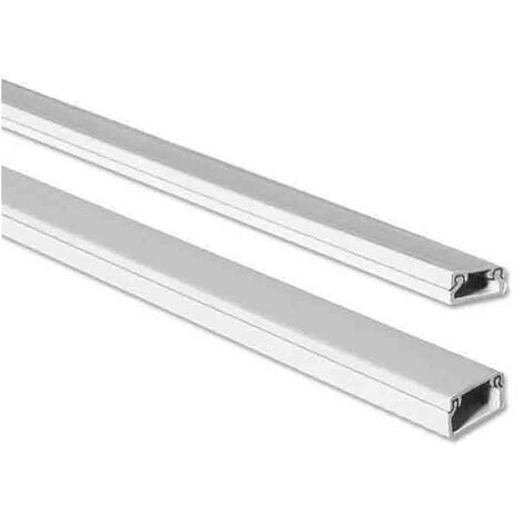 50 Canal D'installation Adhésif 2m 10/20mm (prix Par Mètre) (1/3)