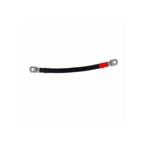 2 x 1m câble souple batterie rouge et noir 16 mm² - M8