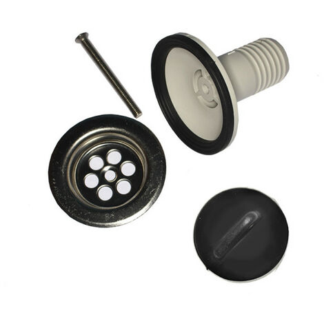 EDM – Bonde évier Ø30mm en plastique – Drainage efficace – Compatible éviers standards – Installation facile et entretien rapide (1/2)