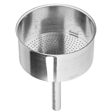 EDM – Cafetière italienne 12 tasses en aluminium – Pour café riche et savoureux – Facile à installer – Compatible avec cafetières 12 tasses